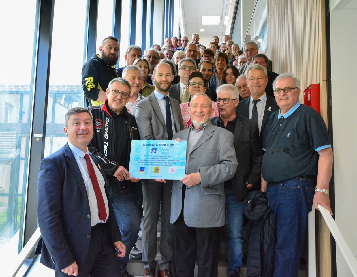 Inauguration  du tout nouveau scanner de lames histologiques au CHRU de Nancy.