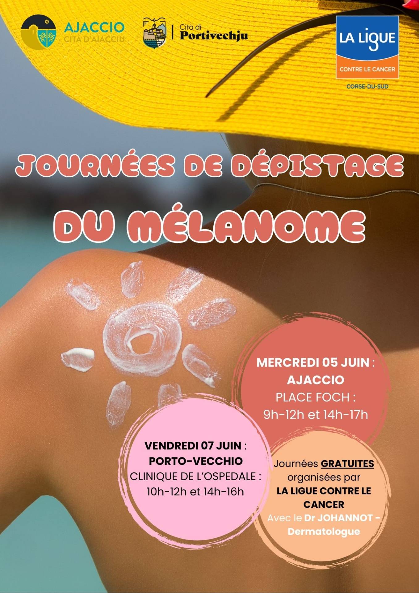 affiche dépistage mélanome