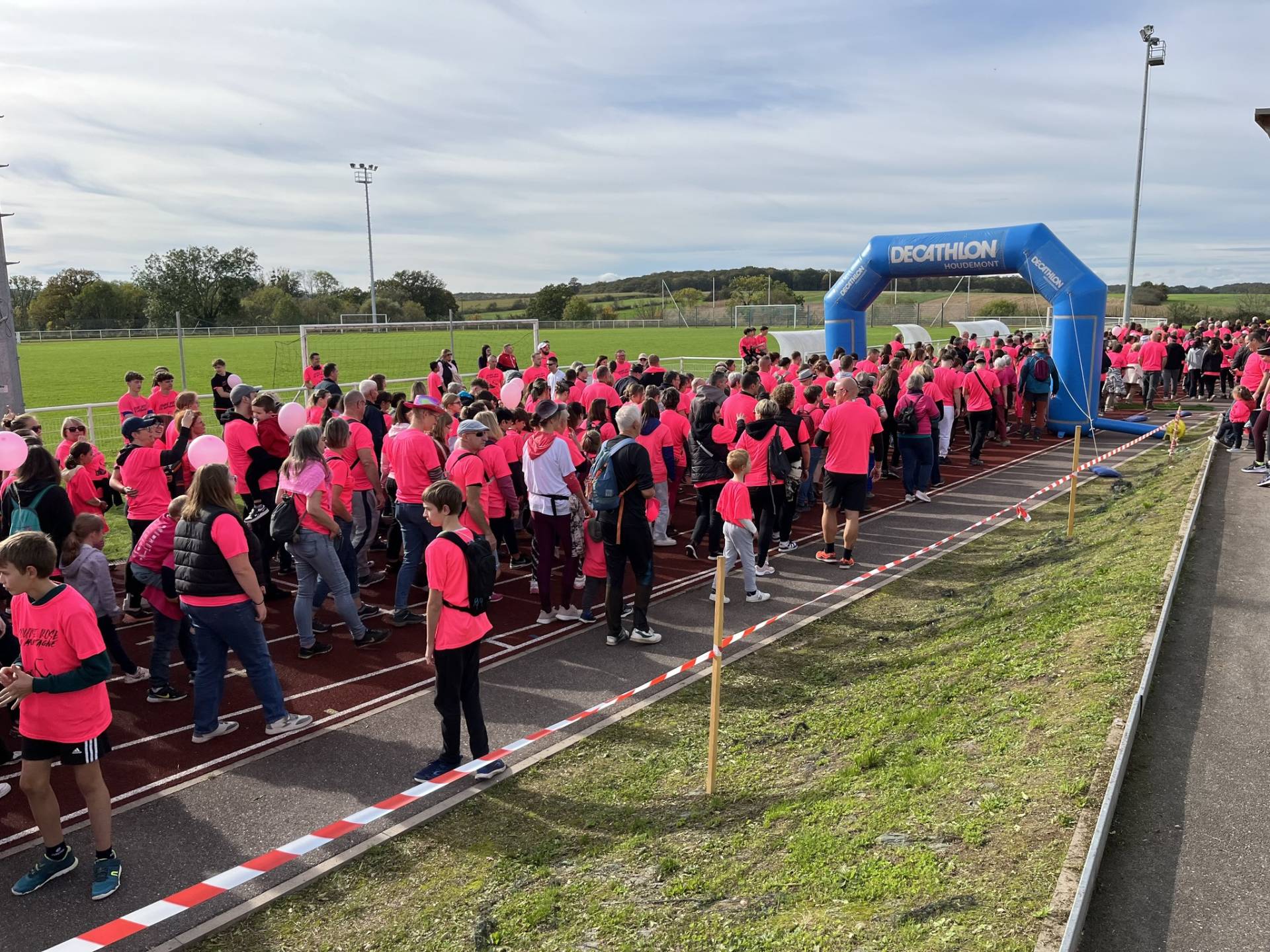 OCTOBRE ROSE 6e édition de la Course Rose en Mortagne