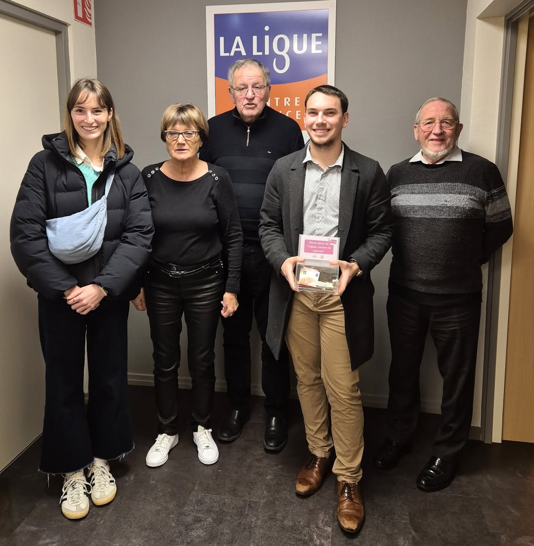 Remise de la collecte du Groupe Alternance Nancy - Octobre Rose