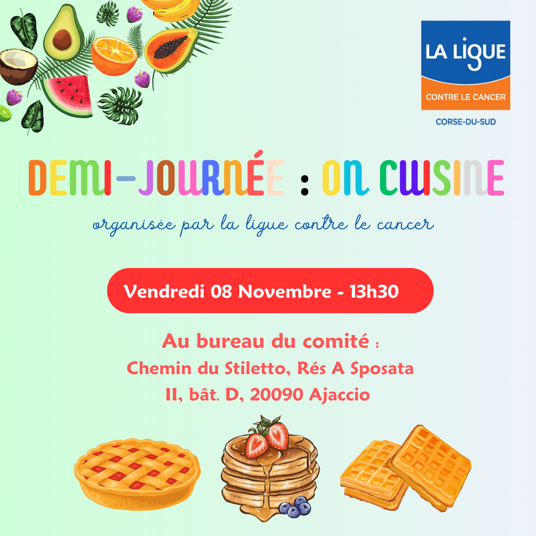 affiche on cuisine novembre 2024