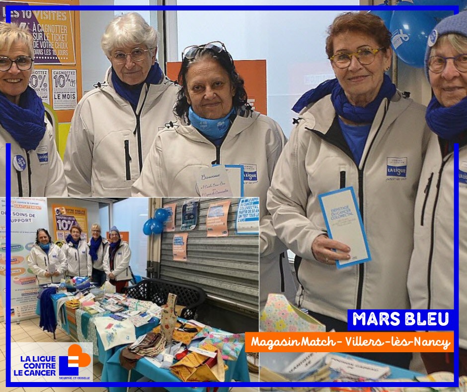 MARS BLEU - Supermarché Match Villers les Nancy 