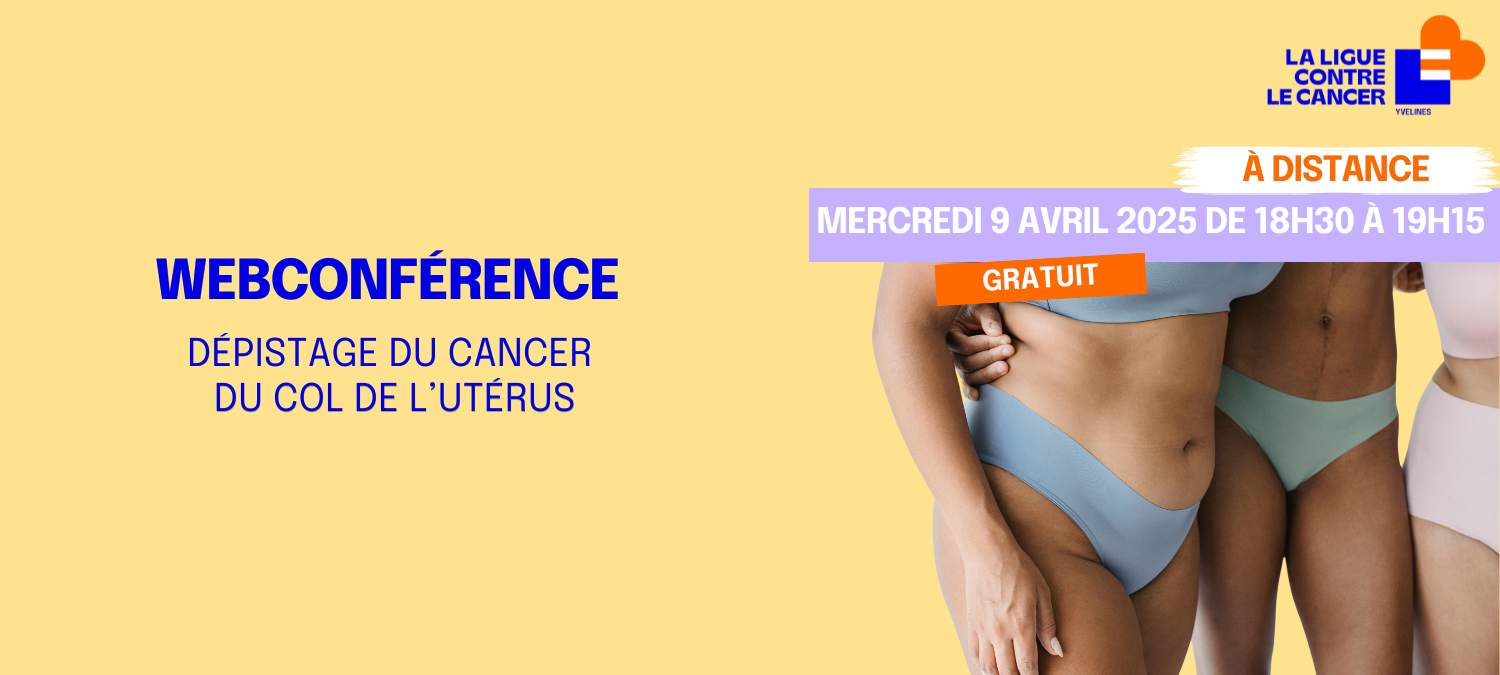 Webconférence dépistage du cancer du col de l'utérus. 