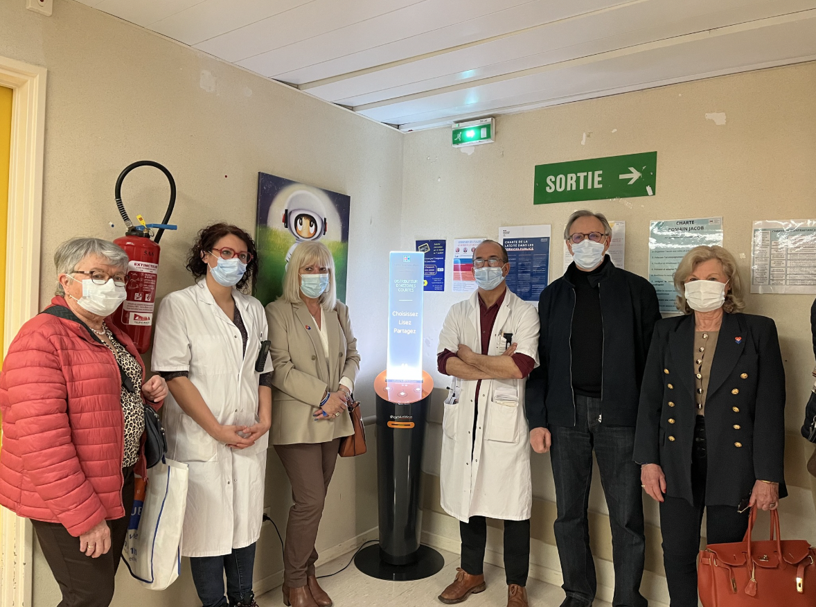 Un nouveau distributeur de conte à l'hôpital d'Auch