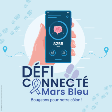 Défi connacté mars bleu