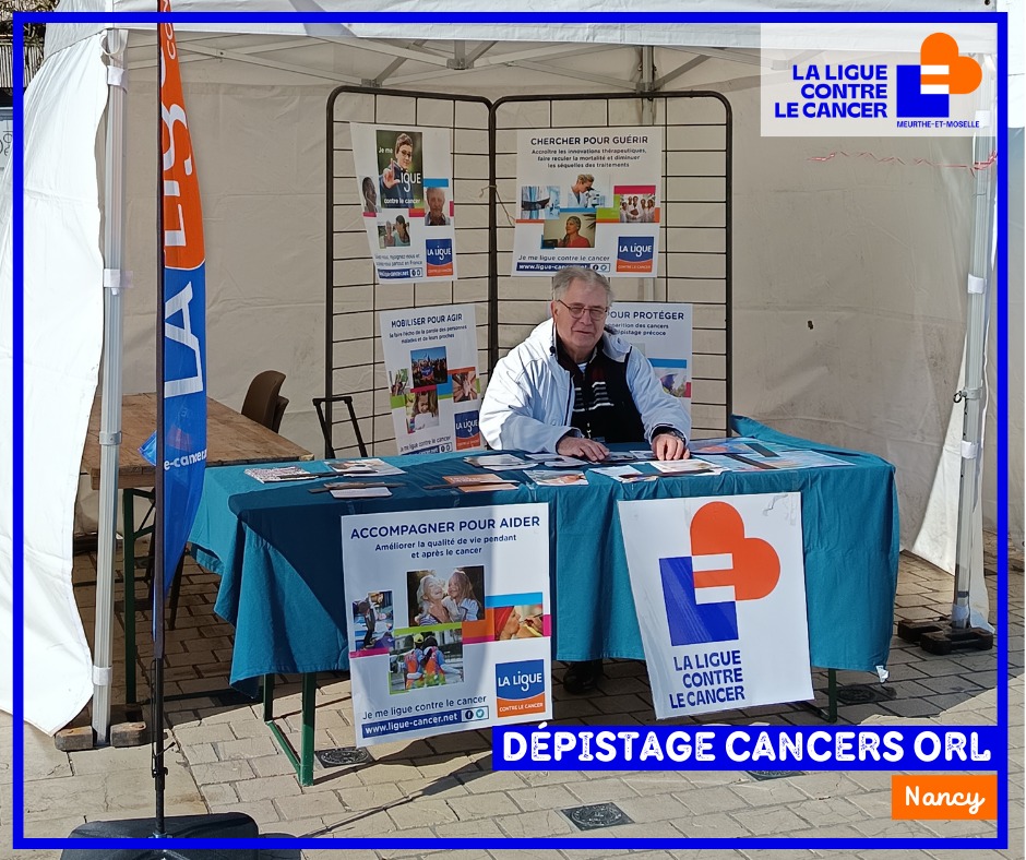 CAMPAGNE ROUGE-GORGE | Dépistage des cancers ORL à Nancy