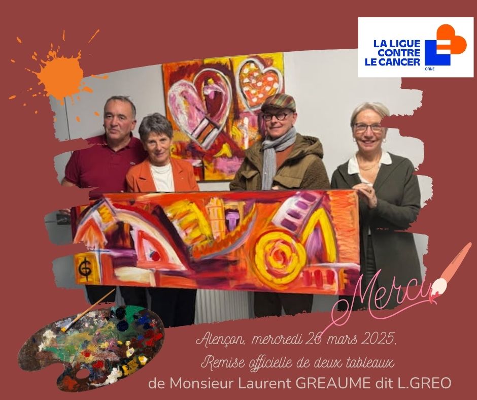 Remise officielle oeuvres L.GREO