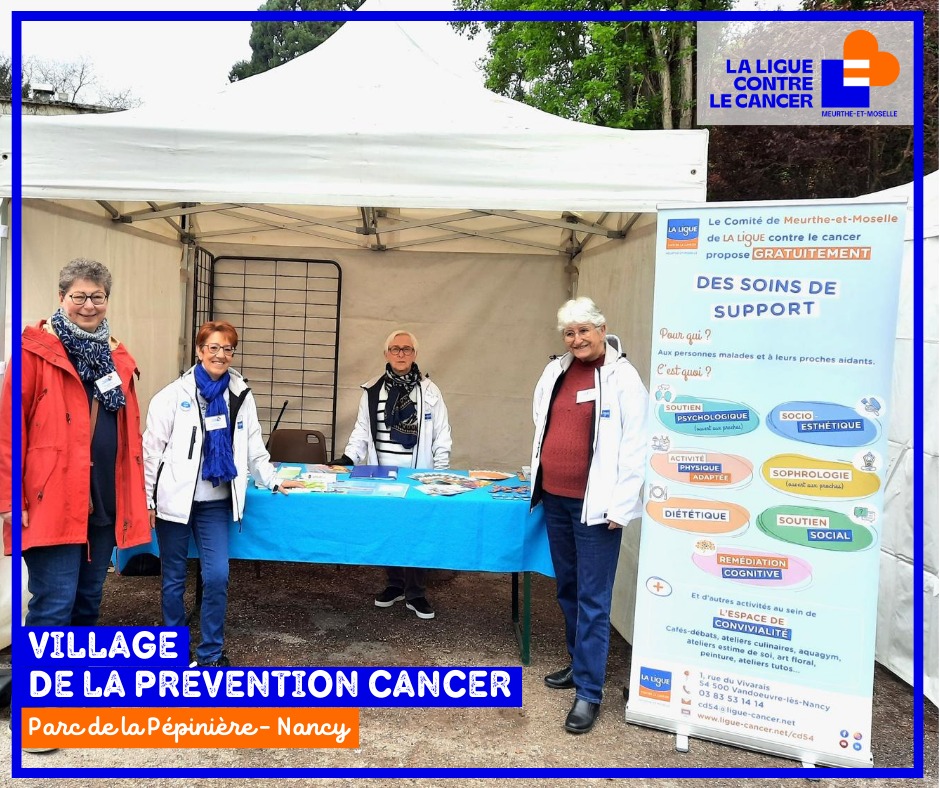 Village Prévention Cancer au Parc de la Pépinière à Nancy