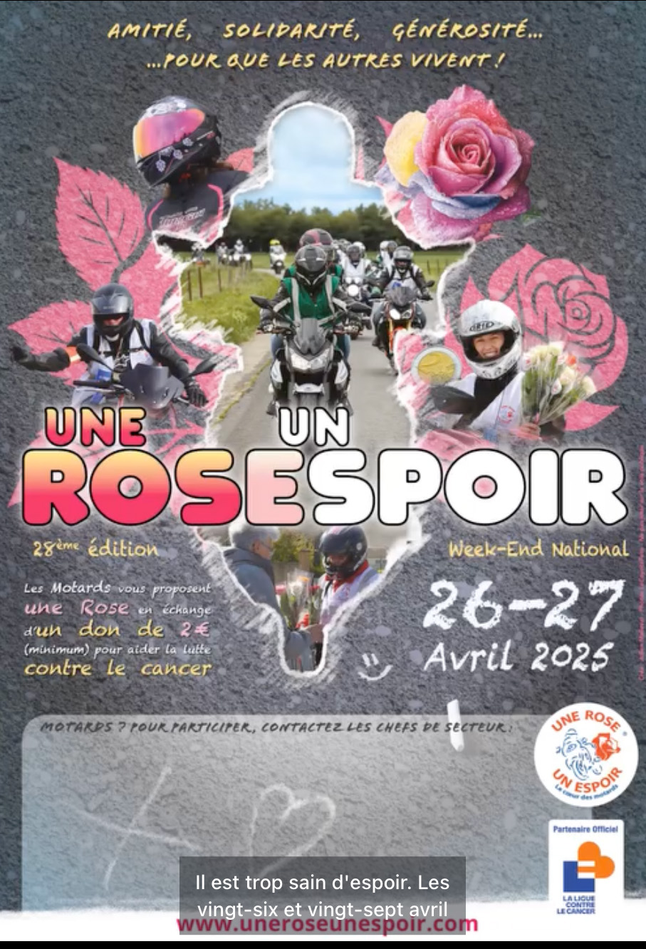 Une Rose, Un Espoir en Meurthe-et-Moselle 