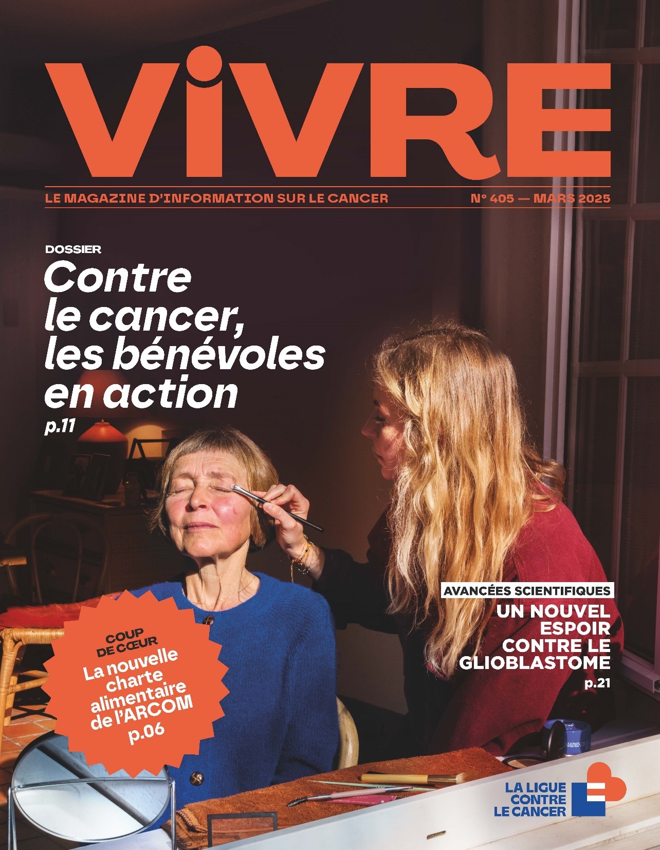 La une du magazine vivre