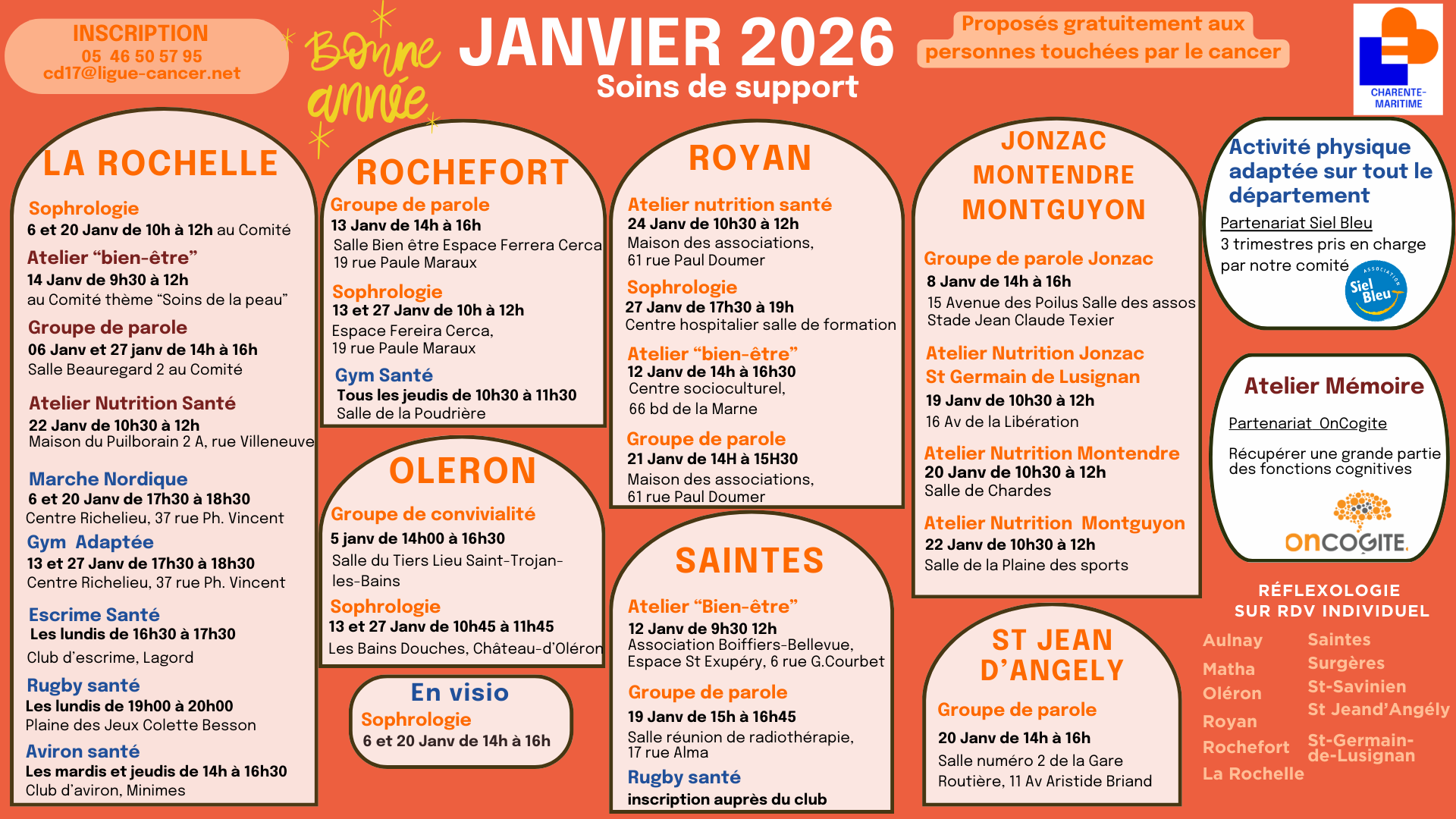 Soins de support Janvier 2026 