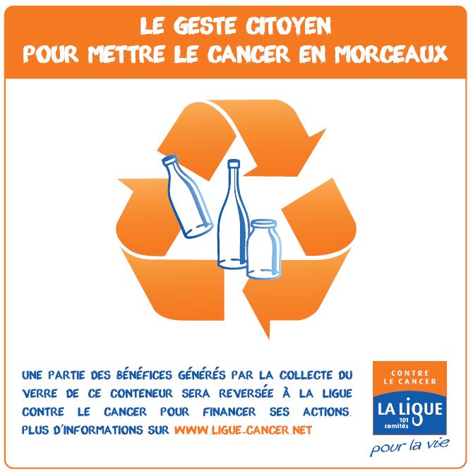 Recyclage du verre, le geste citoyen pour mettre le cancer en morceaux
