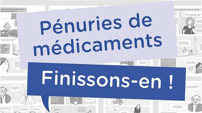 Pénuries de médicaments Finissons-en !