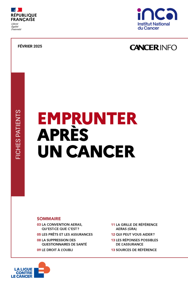 Brochure - Emprunter après un cancer
