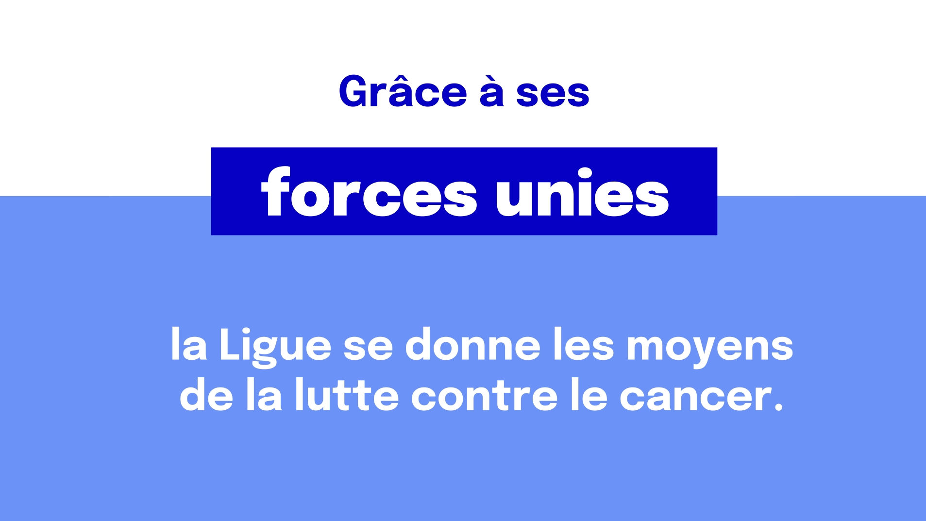 Ligue contre le cancer 2024