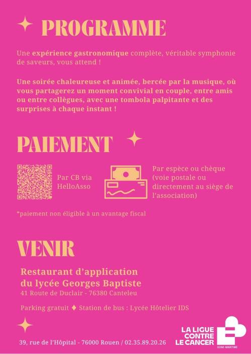 Visuel invitation Diner des coeurs solidaire-verso
