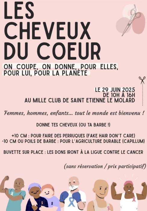 les cheveux du coeur