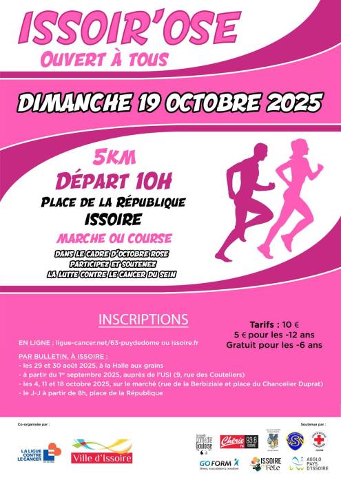 Affiche Issoir'Ose 2025