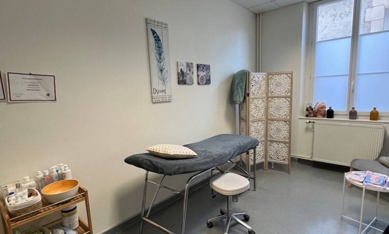 Cabine socio-esthétique, soins, soins de support, tours, ligue contre le cancer