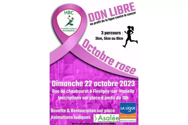 Octobre Rose à Flavigny
