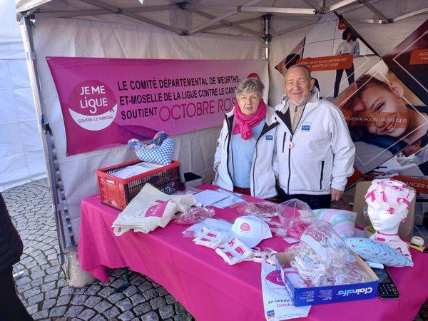 "Octobre Rose" à Pont-à-Mousson