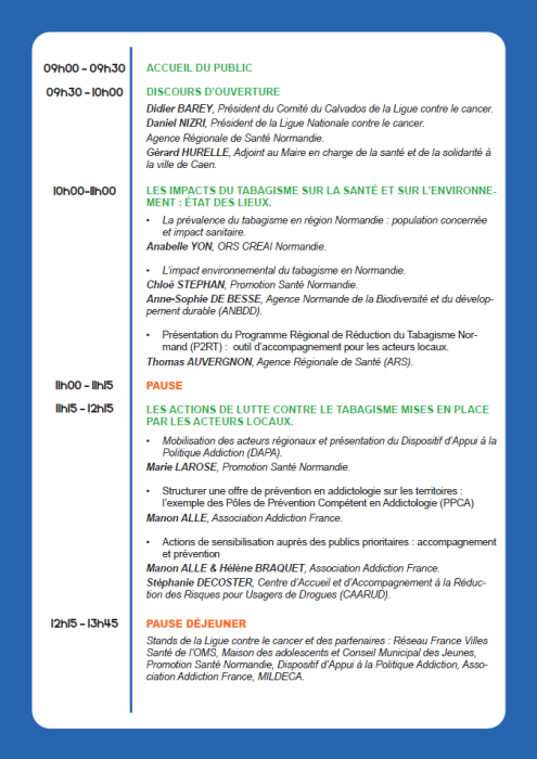 programme colloque Caen