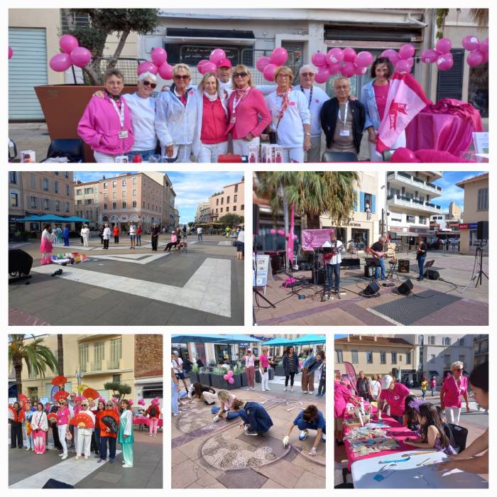 Octobre rose 2023 - Atelier créatif Saint-Raphael