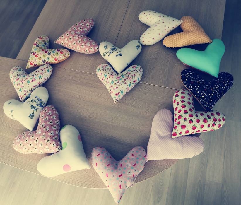 Coussin coeur
