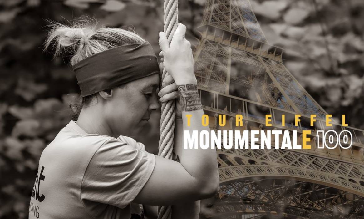 Anouk Garnier défi Tour Eiffel