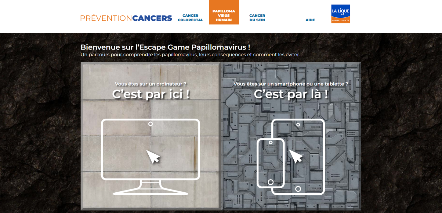 Escape game HPV