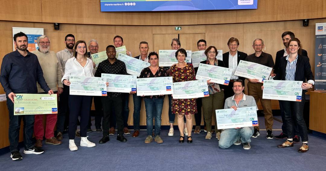 Cérémonie remise de chèque