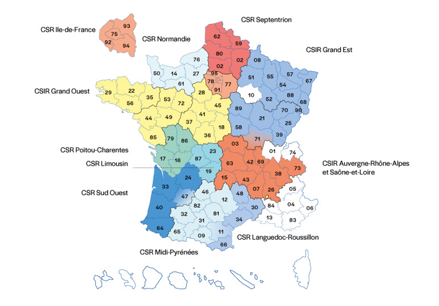 Instances régionales