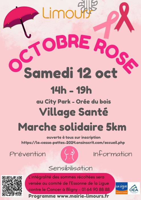 Limours octobre rose