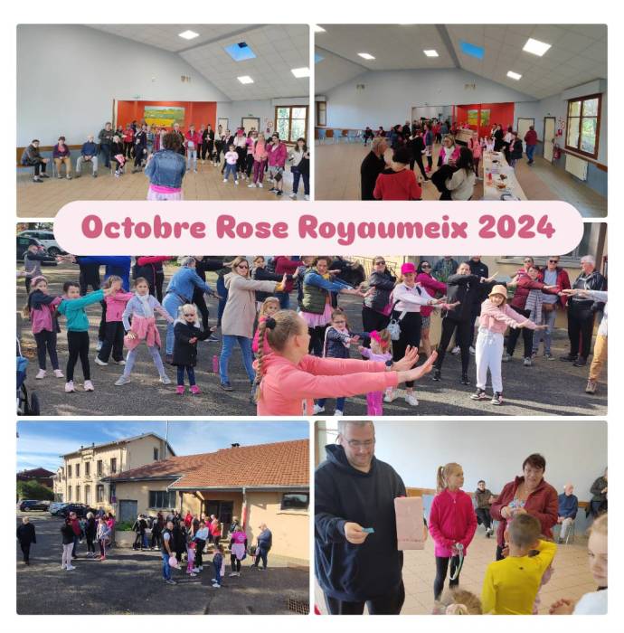 OCTOBRE ROSE - Royaumeix