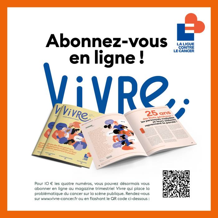 abonnement magazine Vivre