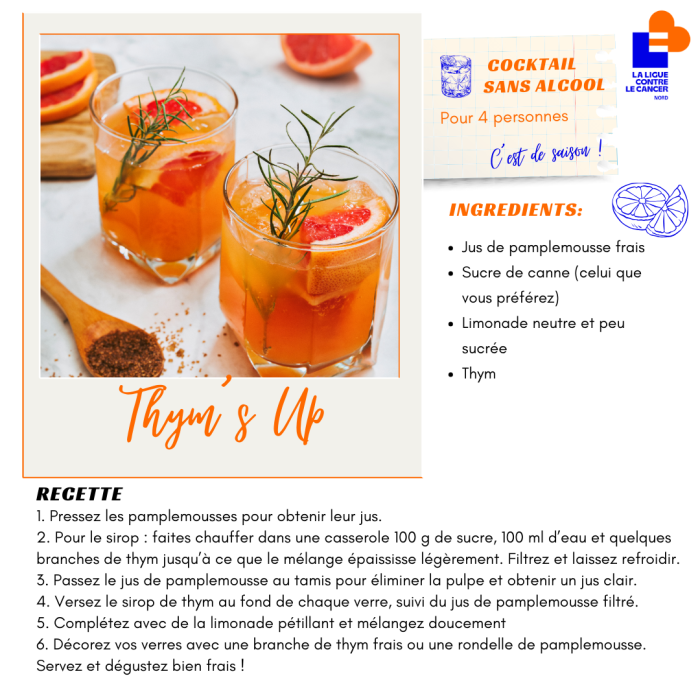 Cocktail pamplemousse