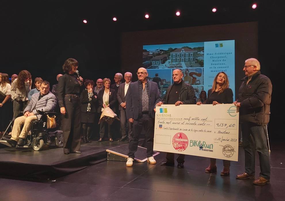 remise chèque Soustons
