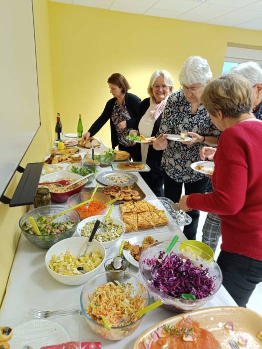 Repas de Noël au Comité 54