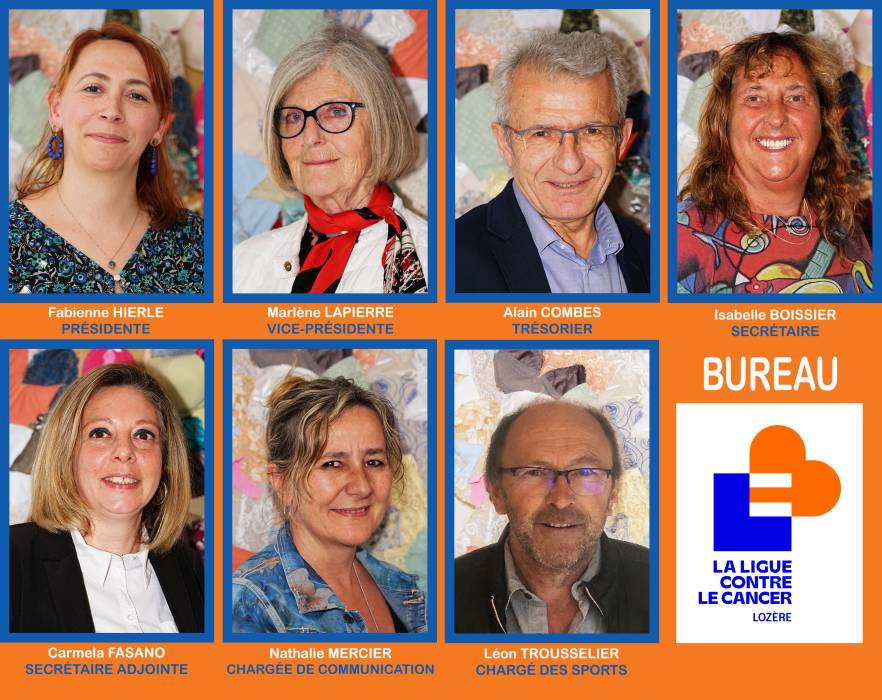 Bureau de la Ligue contre le cancer - comité Lozère