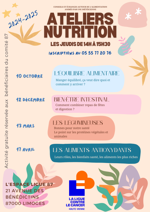ateliers nutrition