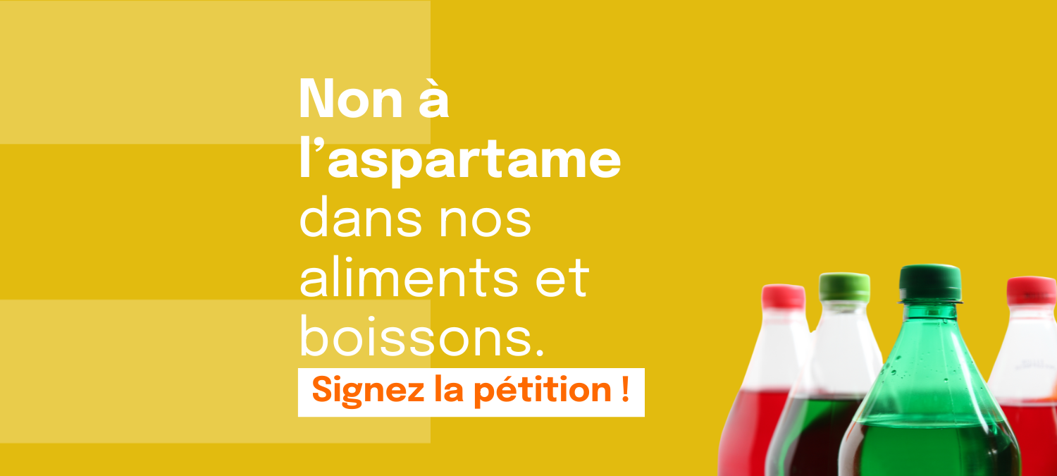 Non à l'aspartame