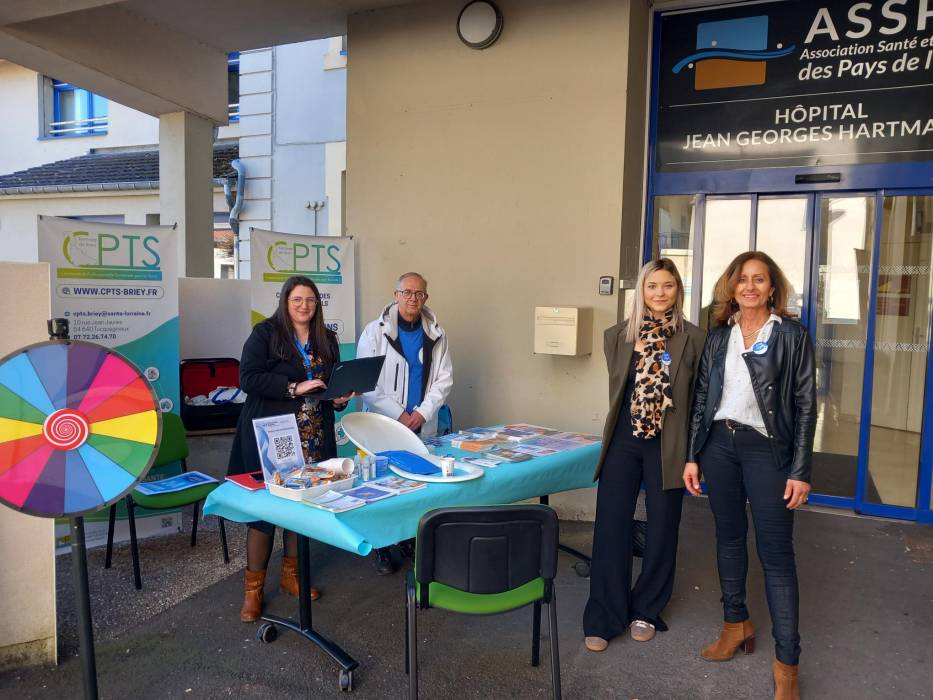 [Mars Bleu] Sensibilisation à l’hôpital Jean George Hartmann de la Ville de Joeuf