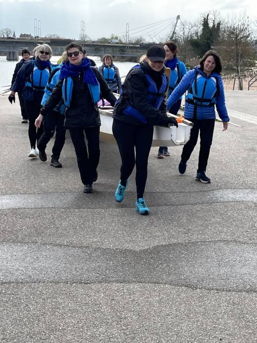 Canoe Kayak Club Nancy Tomblaine - Ramer contre le cancer