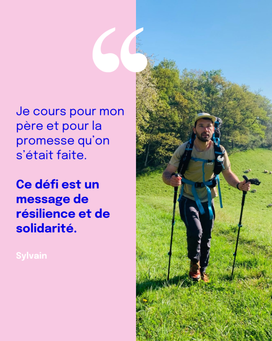 Défi solidaire Sylvain