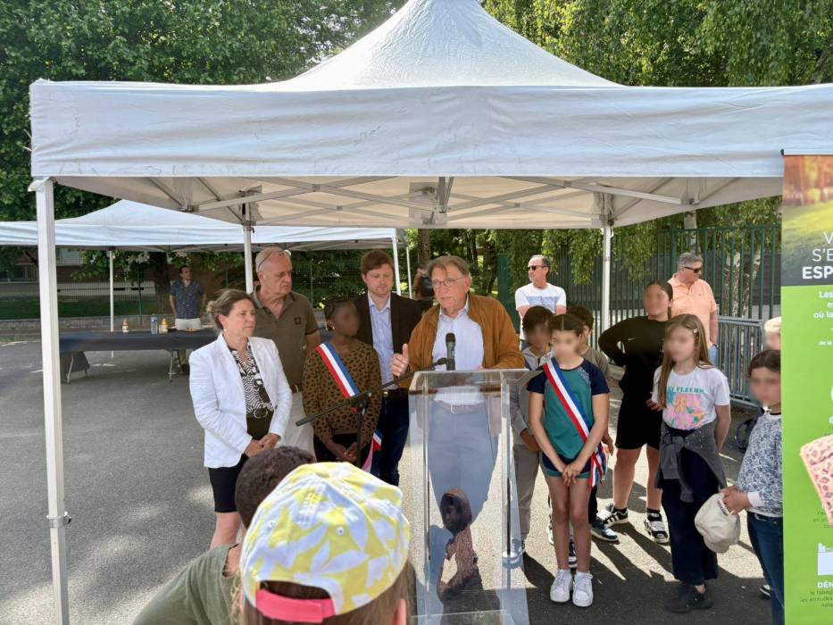 Inauguration espace sans tabac Verneuil