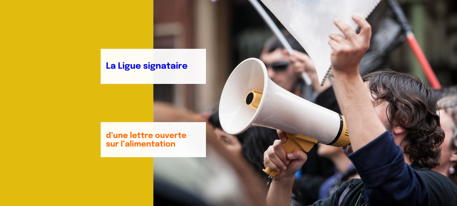 Mobilisation lettre ouverte