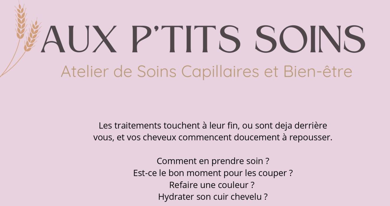 Affiche atelier capillaire reduction 2025