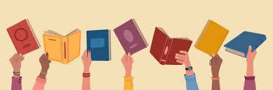 Mains qui tiennent des livres