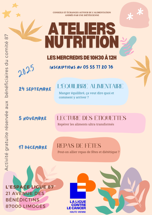 Ateliers 2025