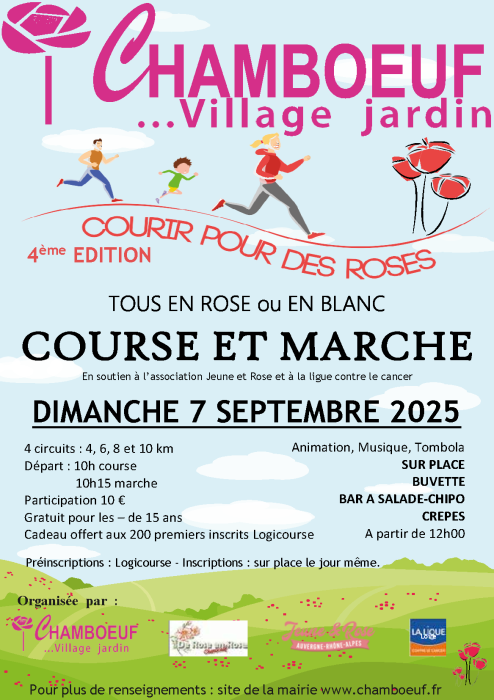 courir pour des roses 2025